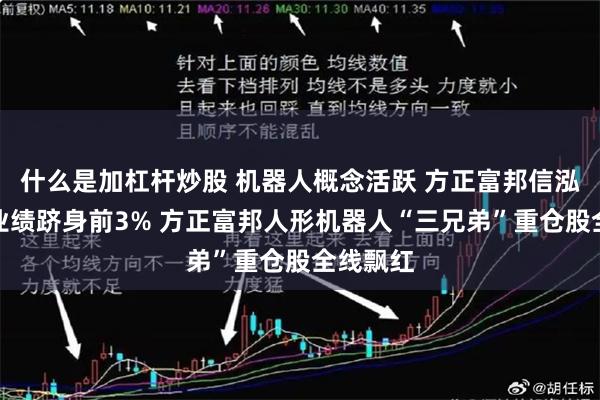 什么是加杠杆炒股 机器人概念活跃 方正富邦信泓近半年业绩跻身前3% 方正富邦人形机器人“三兄弟”重仓股全线飘红